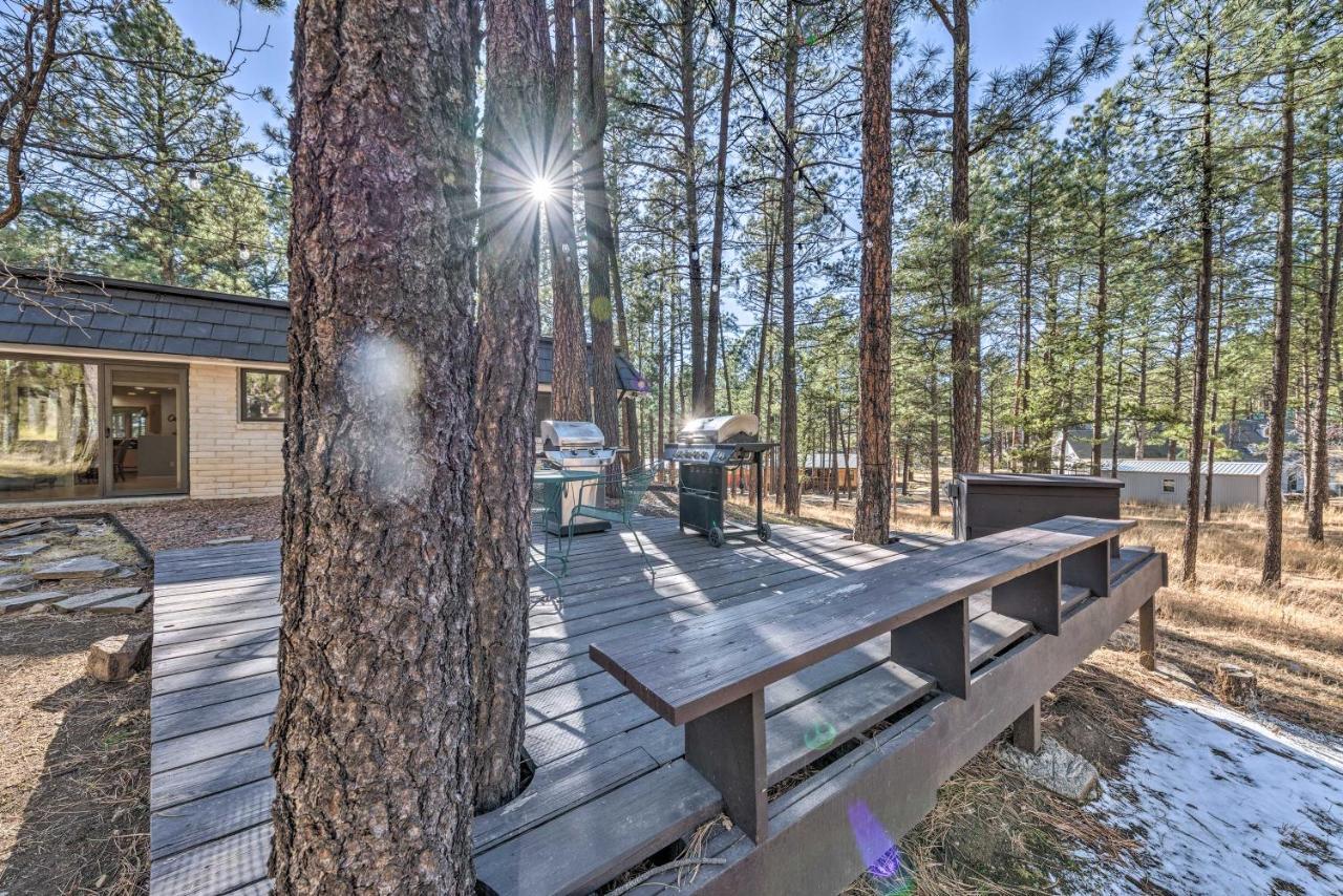 Ruidoso Getaway With Deck - 16 Mi To Ski Apache מראה חיצוני תמונה