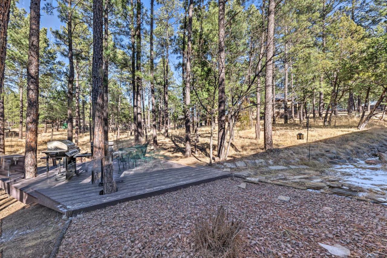 Ruidoso Getaway With Deck - 16 Mi To Ski Apache מראה חיצוני תמונה
