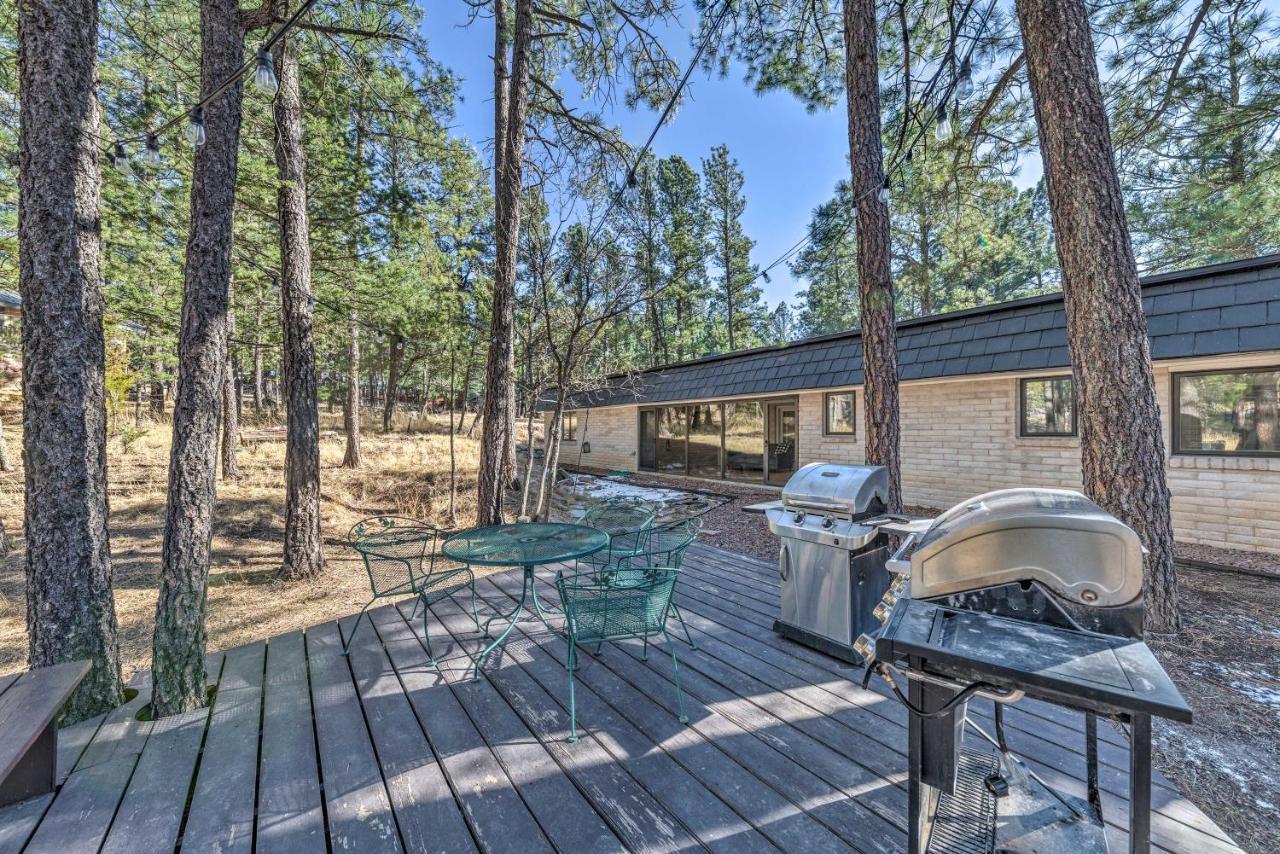 Ruidoso Getaway With Deck - 16 Mi To Ski Apache מראה חיצוני תמונה